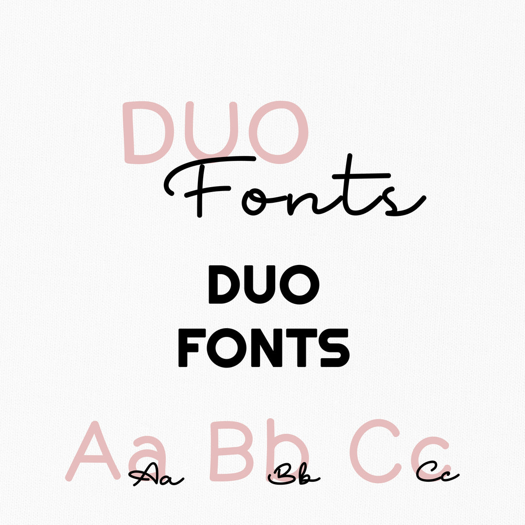 Duo Fonts