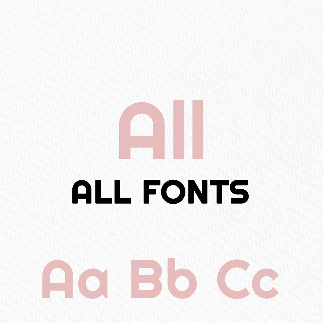 All Fonts