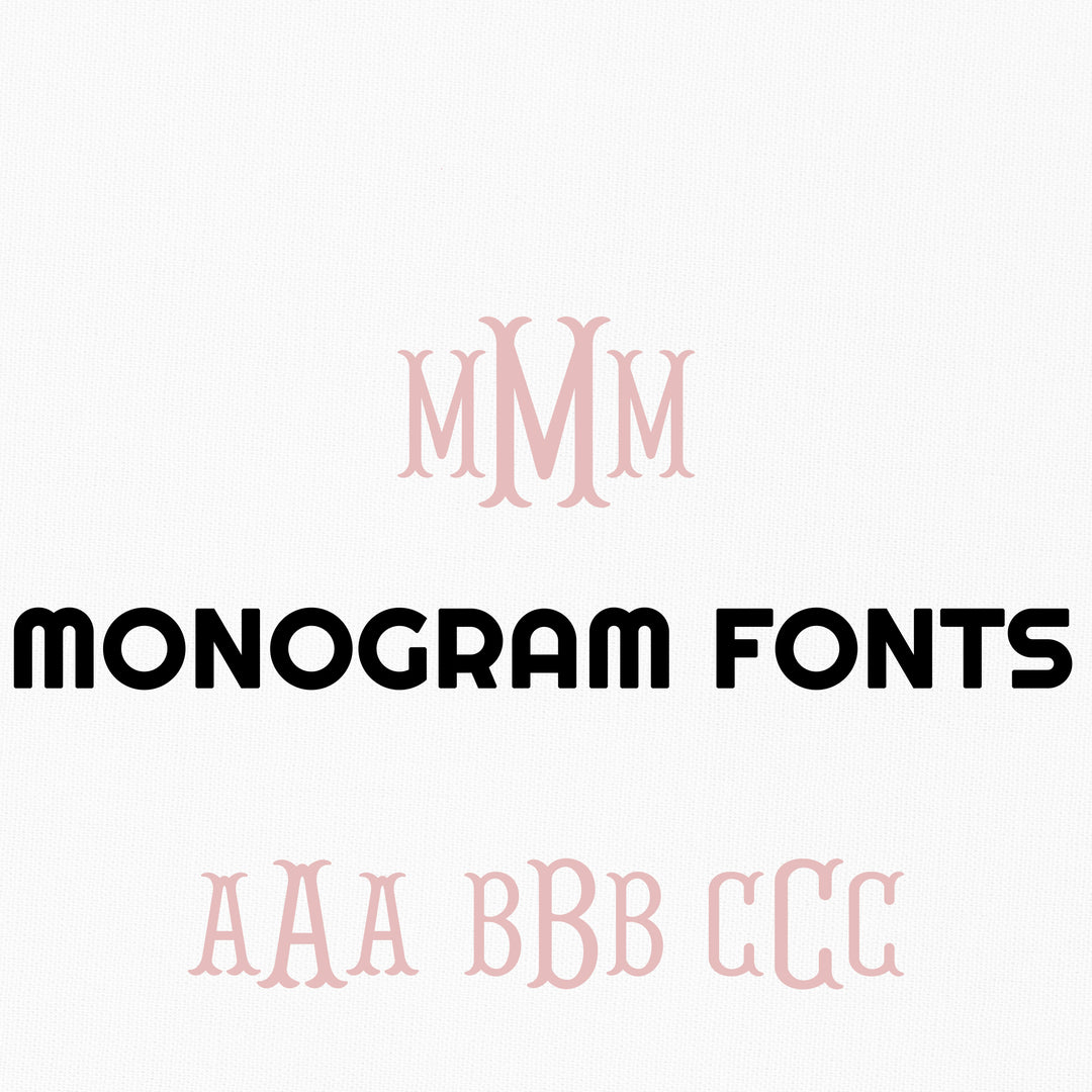 Monogram Fonts